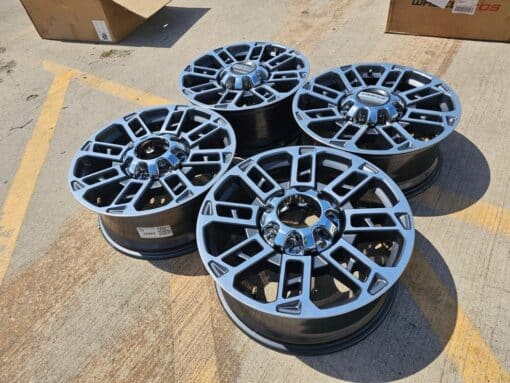 20" Ford F-250 F-350 OEM LIMITED Platinum wheels 10302 10483 rims 2024 2025 NEW