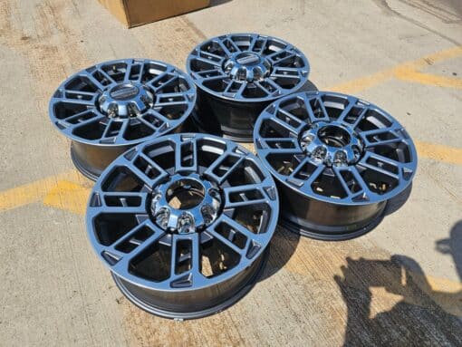 20" Ford F-250 F-350 OEM LIMITED Platinum wheels 10302 10483 rims 2024 2025 NEW - Image 3