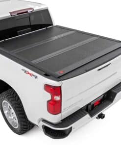 Rough Country Hard Tri-Fold Tonneau Cover for Chevy