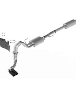 2021-2025 F-150 2.7L, 3.5L & 5.0L SPORT EXHAUST - BLACK - SIDE EXIT